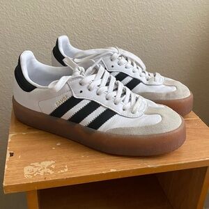 Adidas Women's Sambae White/Black core and Gold